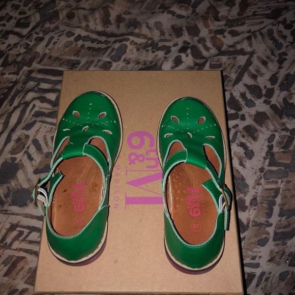 Green Oxford shoes - Picture 1 of 3